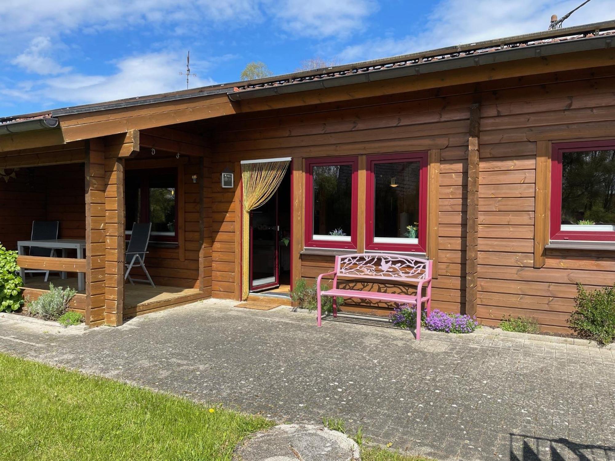 Villa Holzblockhaus, Eifel Oberkail Esterno foto